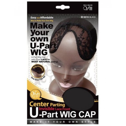 Qfitt Make Your Own Wig Center Parting U-Part Wig Cap 5015